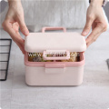 Double Layers Bamboo Fiber Bento Lunch Box